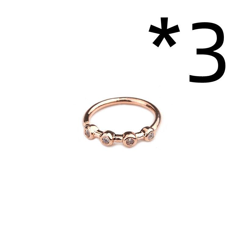 Nose Piercing Body Jewelry Ring Tiny Flower Helix - Amazitshop