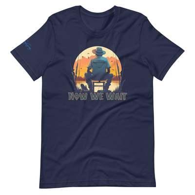 Now We Wait For Cat Fishing T-shirt - Amazitshop