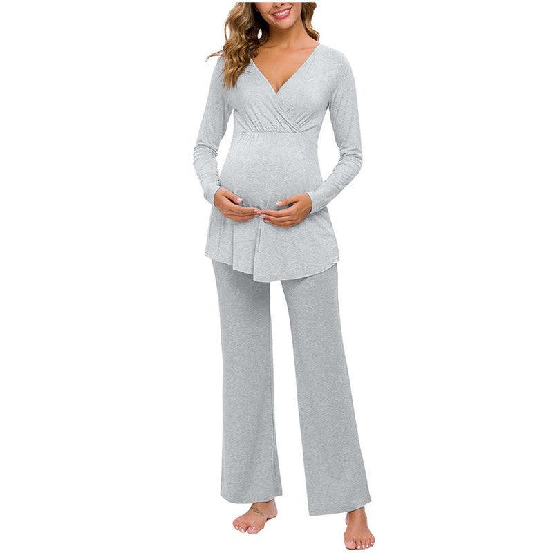 Nursing pajamas for pregnant women - Amazitshop