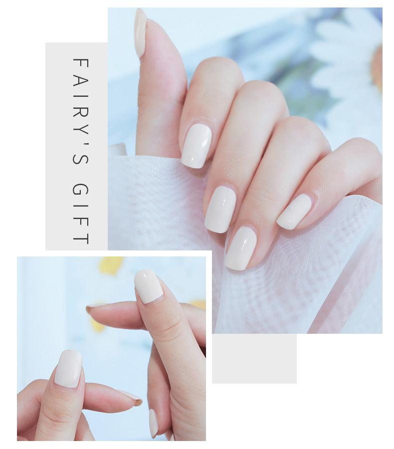 Odorless, Baking - free Nail Polish, Non - peelable Oily Nail Polish, Cherry Color Nail Polish - Amazitshop