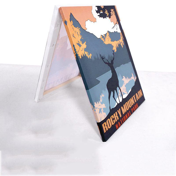 Oil Painting Of Jesus And Sheep - Belief Gifts To Christians Canvas With Frames - Amazitshop