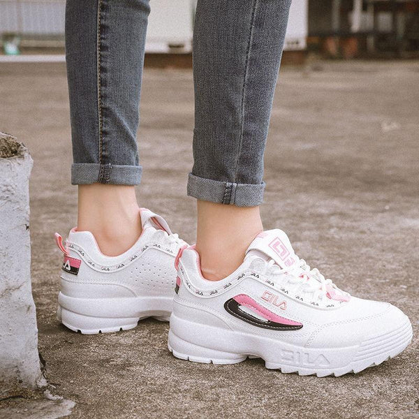 Older Children'S Casual Women'S Shoes 10 Years Old Autumn Korean Version Of The Trend 12 Sports Shoes Girls 16 Junior High School Daddy Shoes - Amazitshop