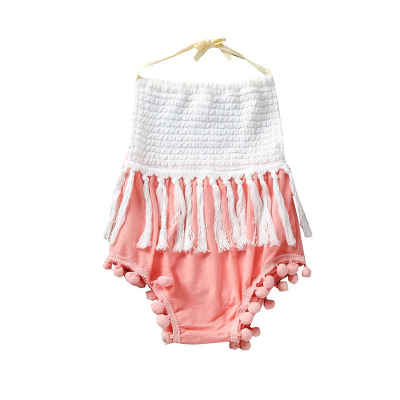 One - piece Harness Sleeveless Triangle Climbing Outfit - Amazitshop