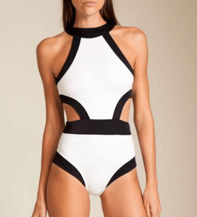 One Piece Swimsuit Swimwear Beachwear Bodysuit - Amazitshop