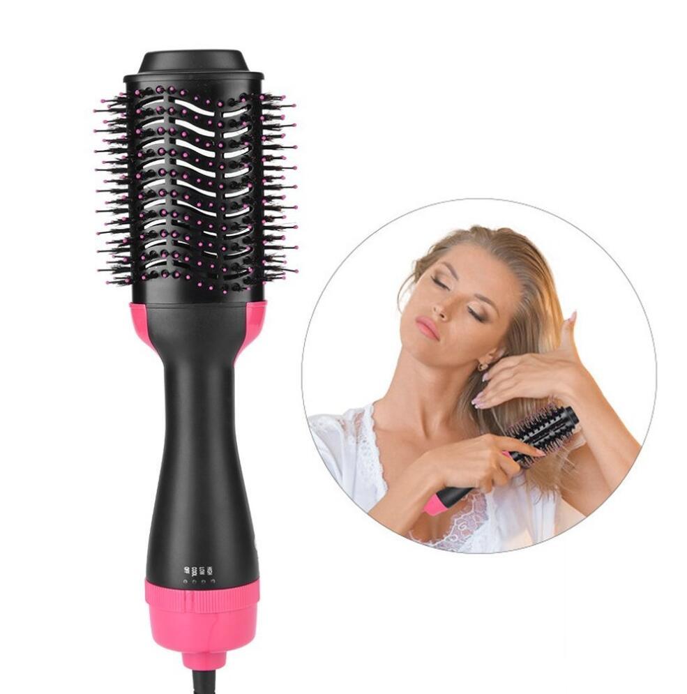 One - Step Electric Hair Dryer Comb Multifunctional Comb Straightener Hair Curling - Amazitshop
