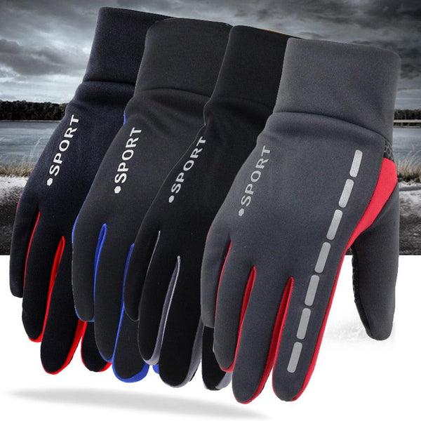 Outdoor Driving Men's Sports Fitness Autumn And Winter Cycling Gloves - Amazitshop