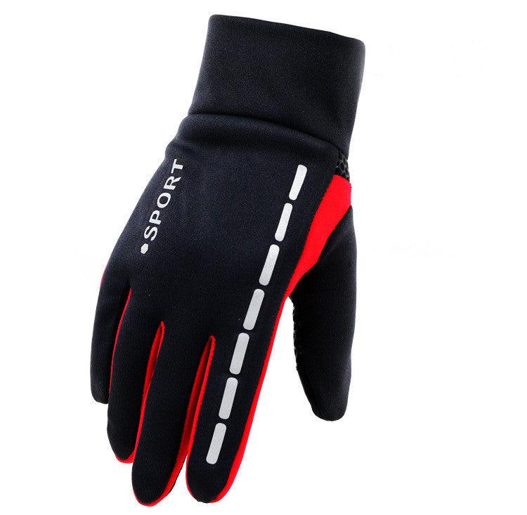 Outdoor Driving Men's Sports Fitness Autumn And Winter Cycling Gloves - Amazitshop