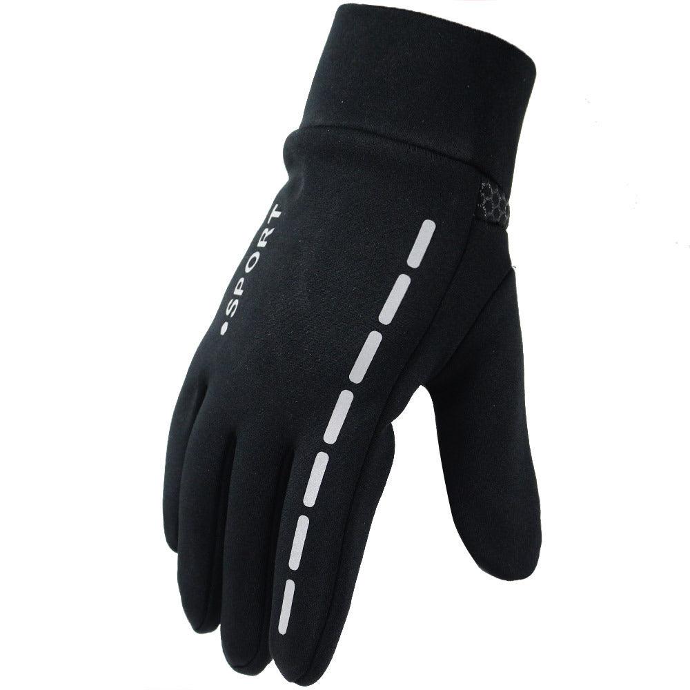 Outdoor Driving Men's Sports Fitness Autumn And Winter Cycling Gloves - Amazitshop