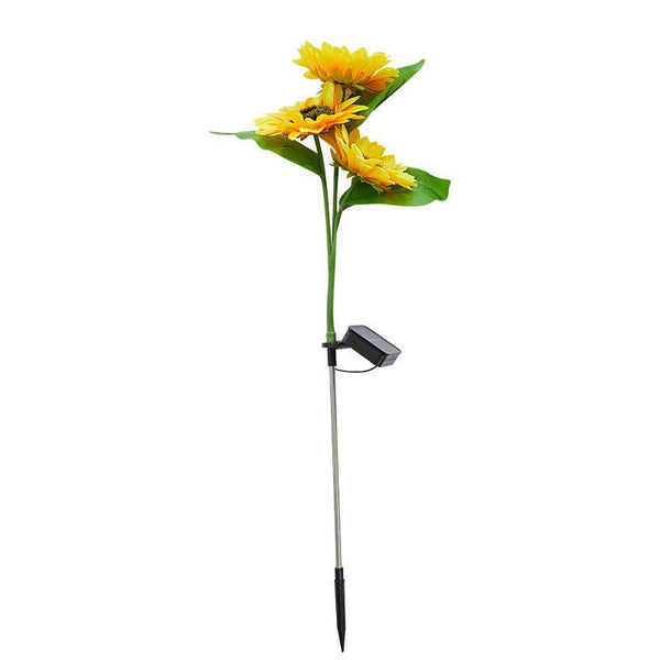 Outdoor Garden Decoration Solar Sunflower Lawn Lamp - Amazitshop