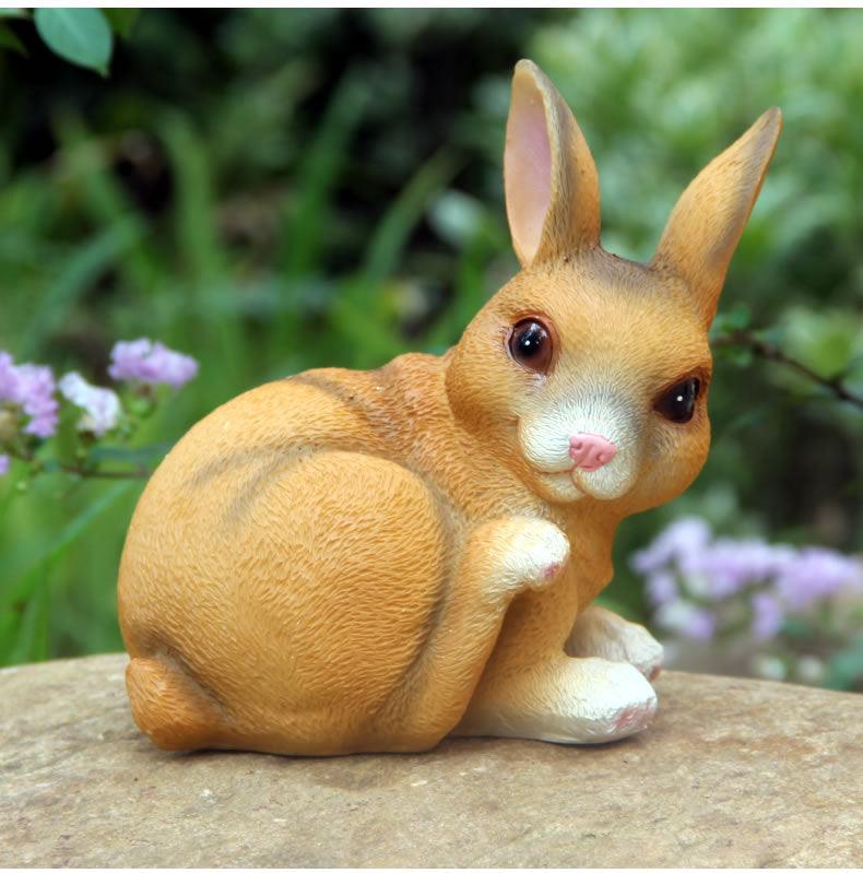 Outdoor Lawn Garden Solar Energy Animal Resin Lamp - Amazitshop