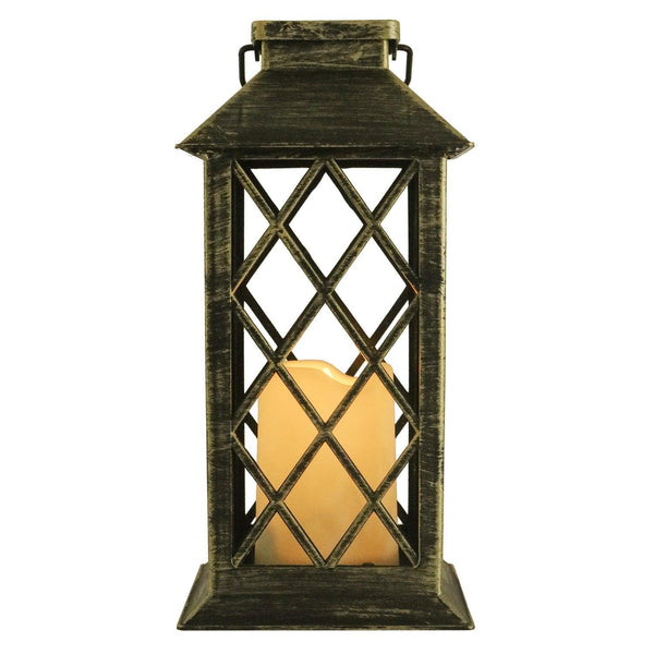 Outdoor Solar Palace Lamp Retro Courtyard Garden Landscape Decoration - Amazitshop