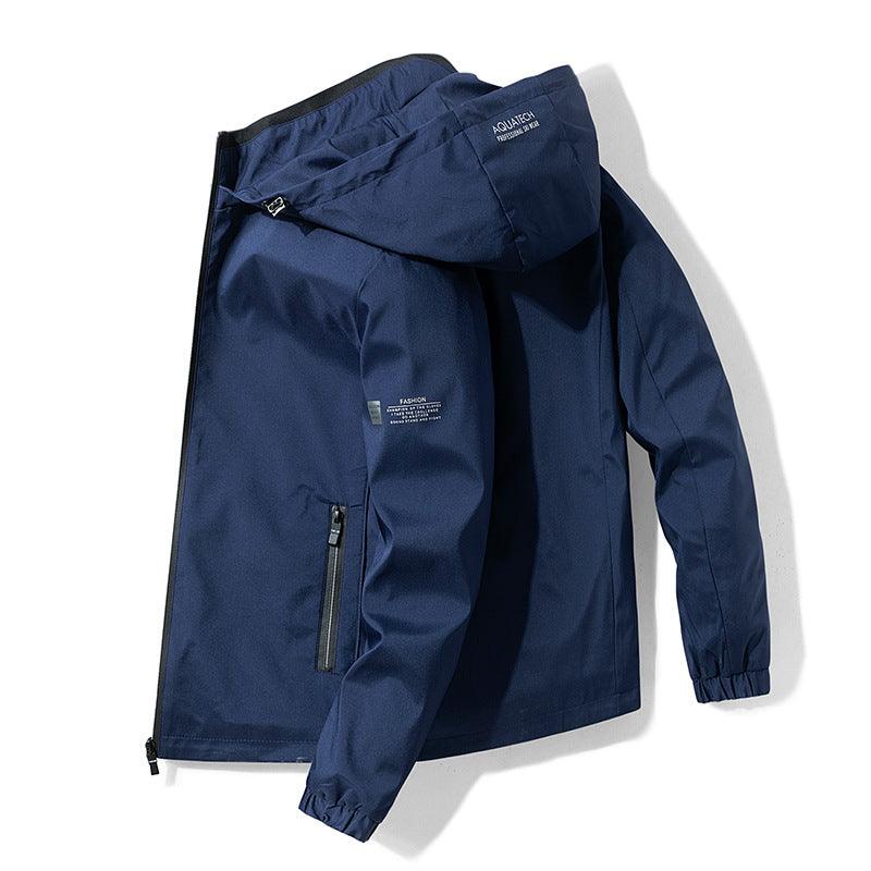 Outdoor Windproof Plus Size Shell Jacket Work Clothes - Amazitshop