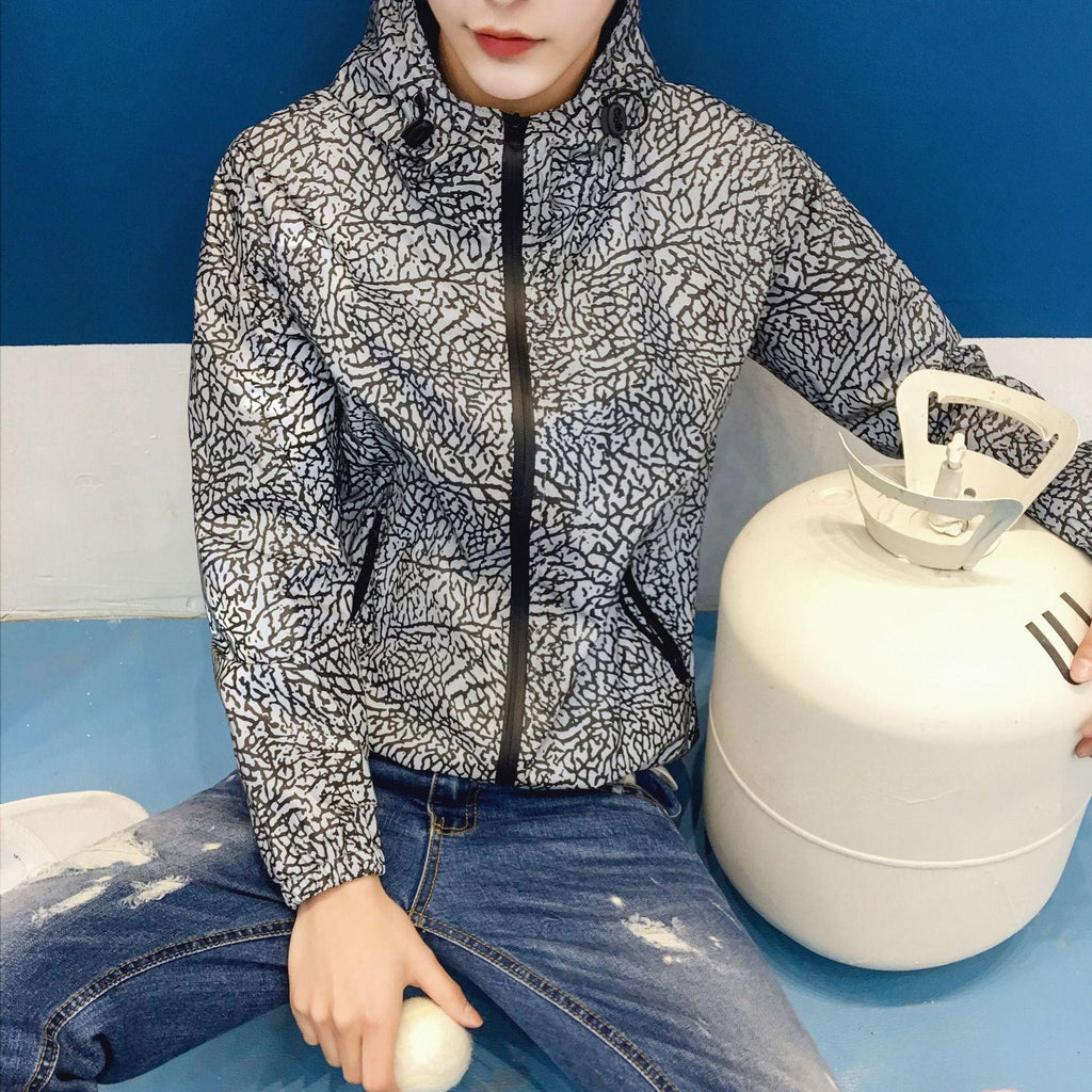 Outerwear Trend Luminous Fluorescent Students - Amazitshop