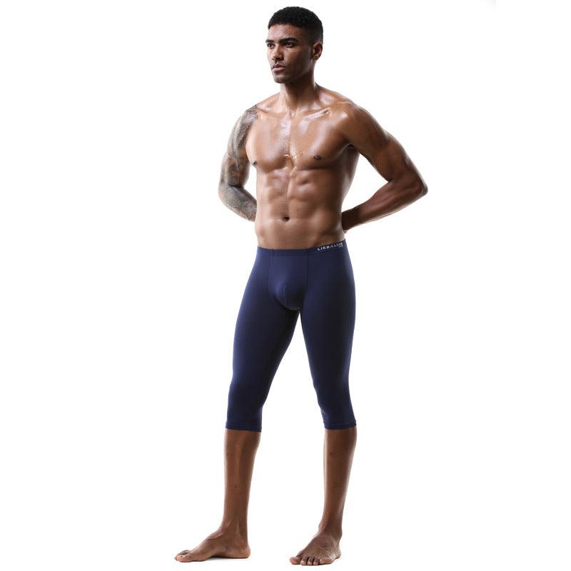 Over - the - knee Midriff Gym And Running Exercise Bottoms - Amazitshop