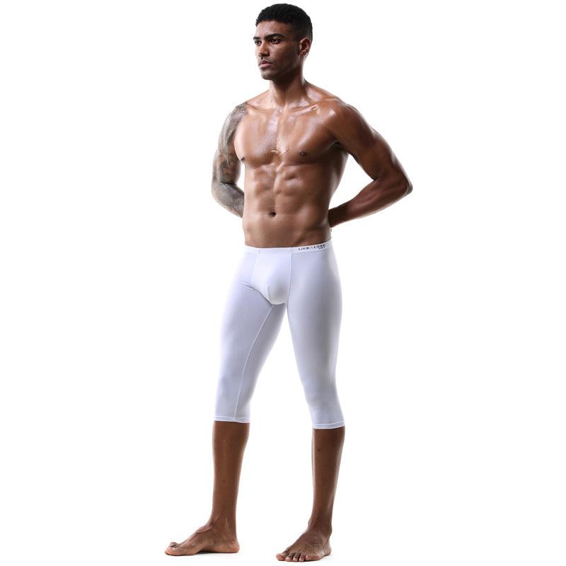 Over - the - knee Midriff Gym And Running Exercise Bottoms - Amazitshop