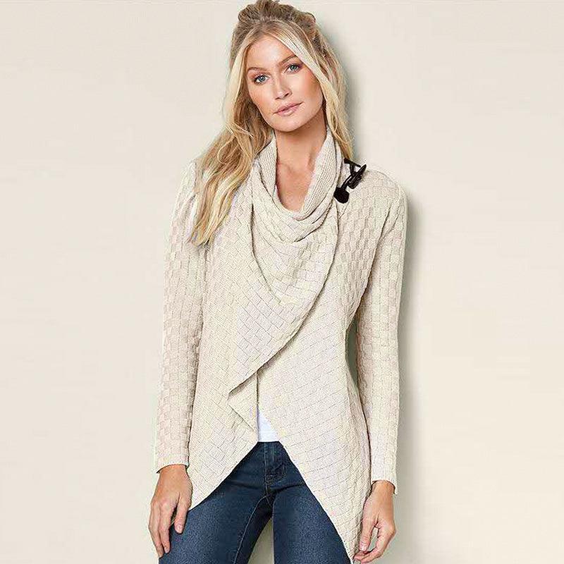 Oversized knitted cardigan - Amazitshop