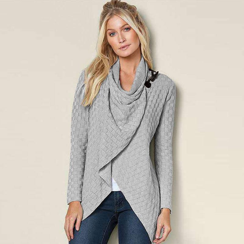Oversized knitted cardigan - Amazitshop