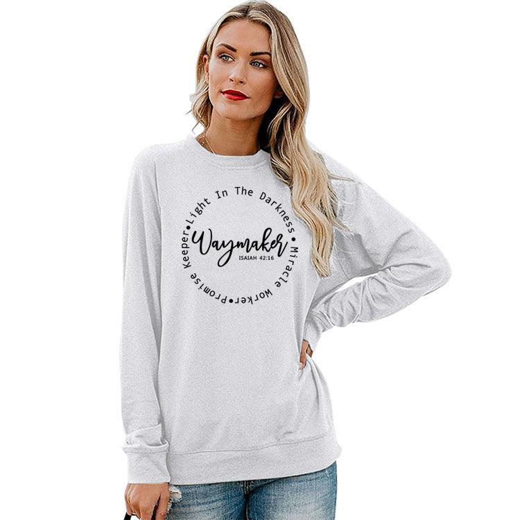 Oversized loose sweatshirt - Amazitshop