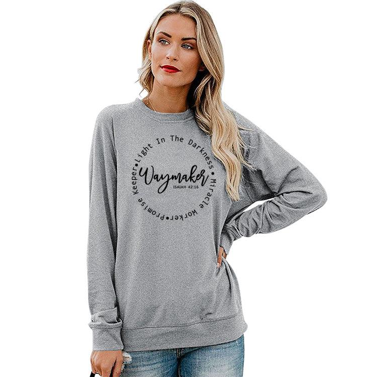 Oversized loose sweatshirt - Amazitshop