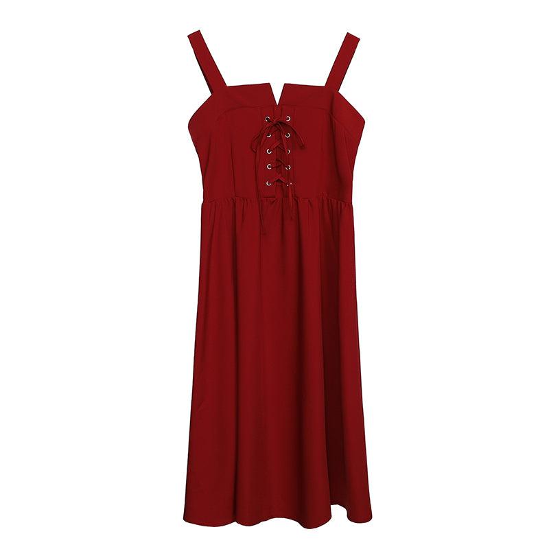 Oversized suspender dress - Amazitshop