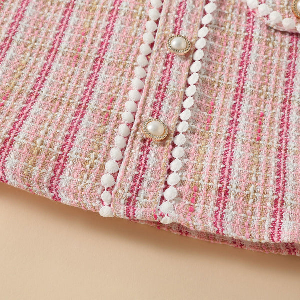 Pearl Button Summer Bubble Sleeves - Amazitshop