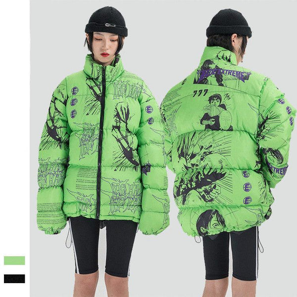 Personalized Creative Printing Men And Women Thick Cotton Clothing - Amazitshop