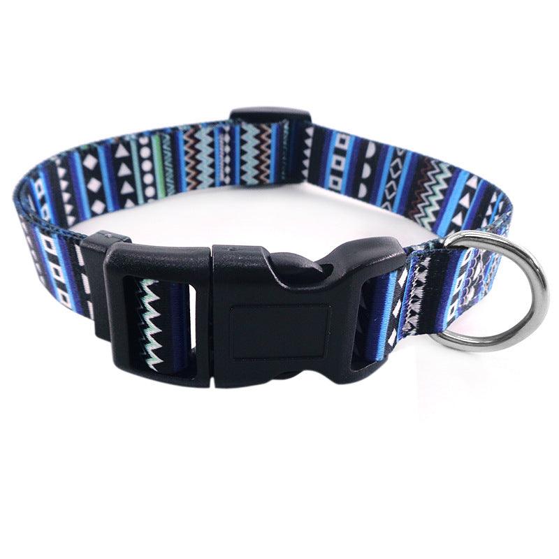 Pet Products Digital Printing Pet Collars Bohemian Collars National Style Dog Collars - Amazitshop