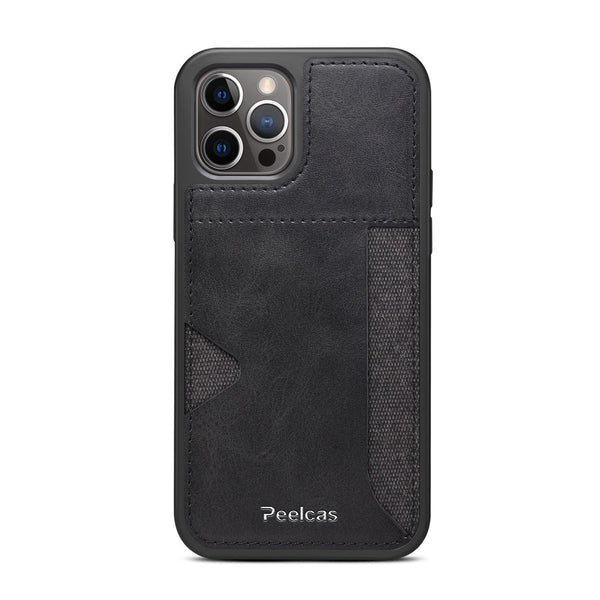 Phone Business Back Leather Card Phone Case - Amazitshop