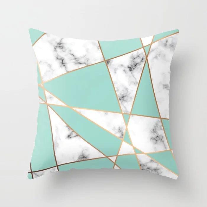 Pink Geometric Abstract Decorative Pillows Case - Amazitshop