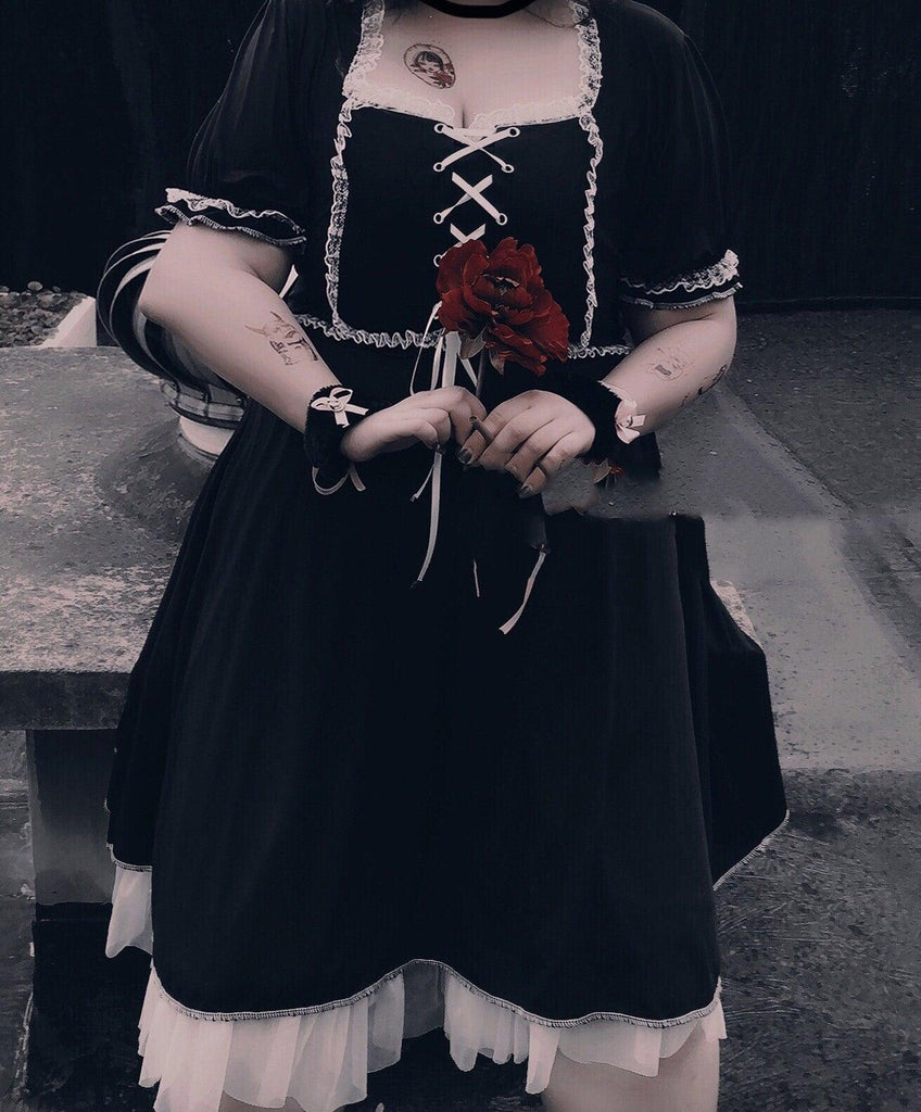 Plus size Harajuku dress - Amazitshop