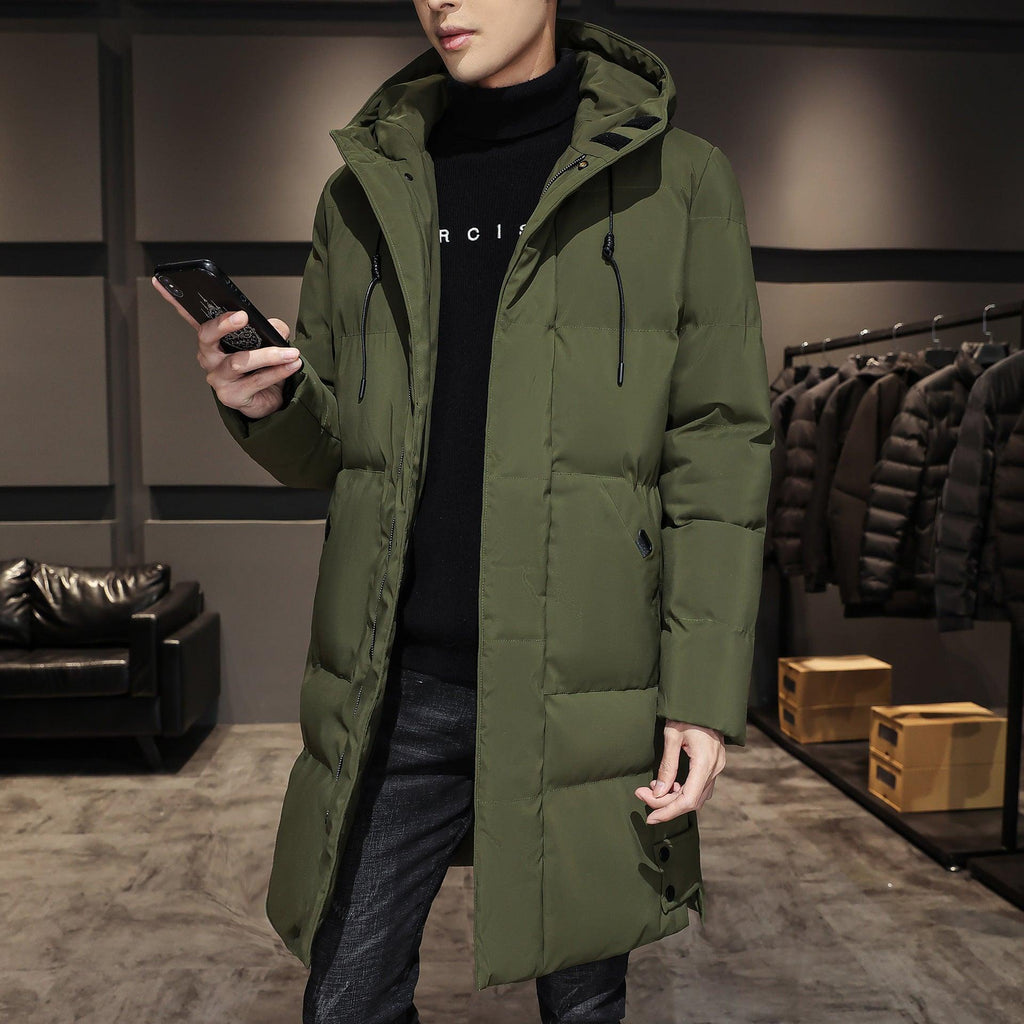 Plus Size Men's Winter Cotton Coats Coat Thick Mid - length - Amazitshop