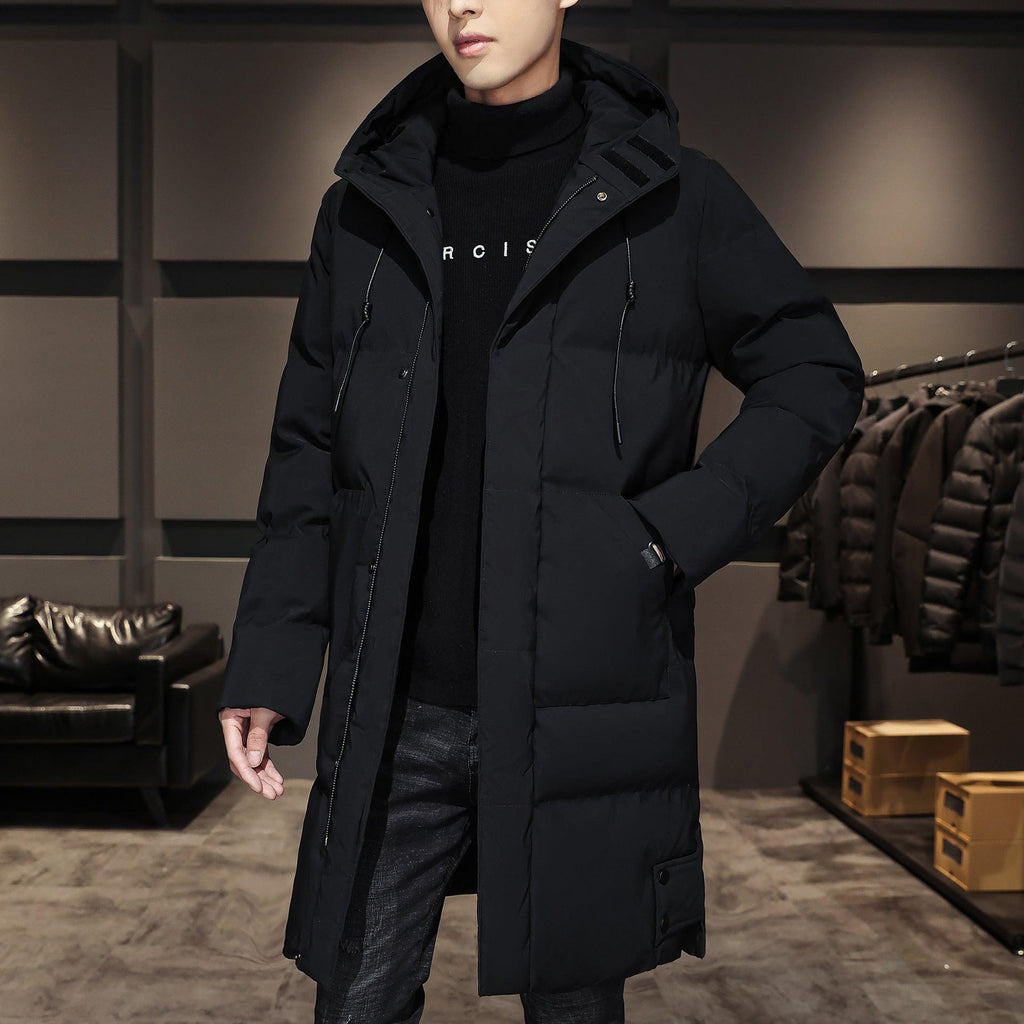 Plus Size Men's Winter Cotton Coats Coat Thick Mid - length - Amazitshop