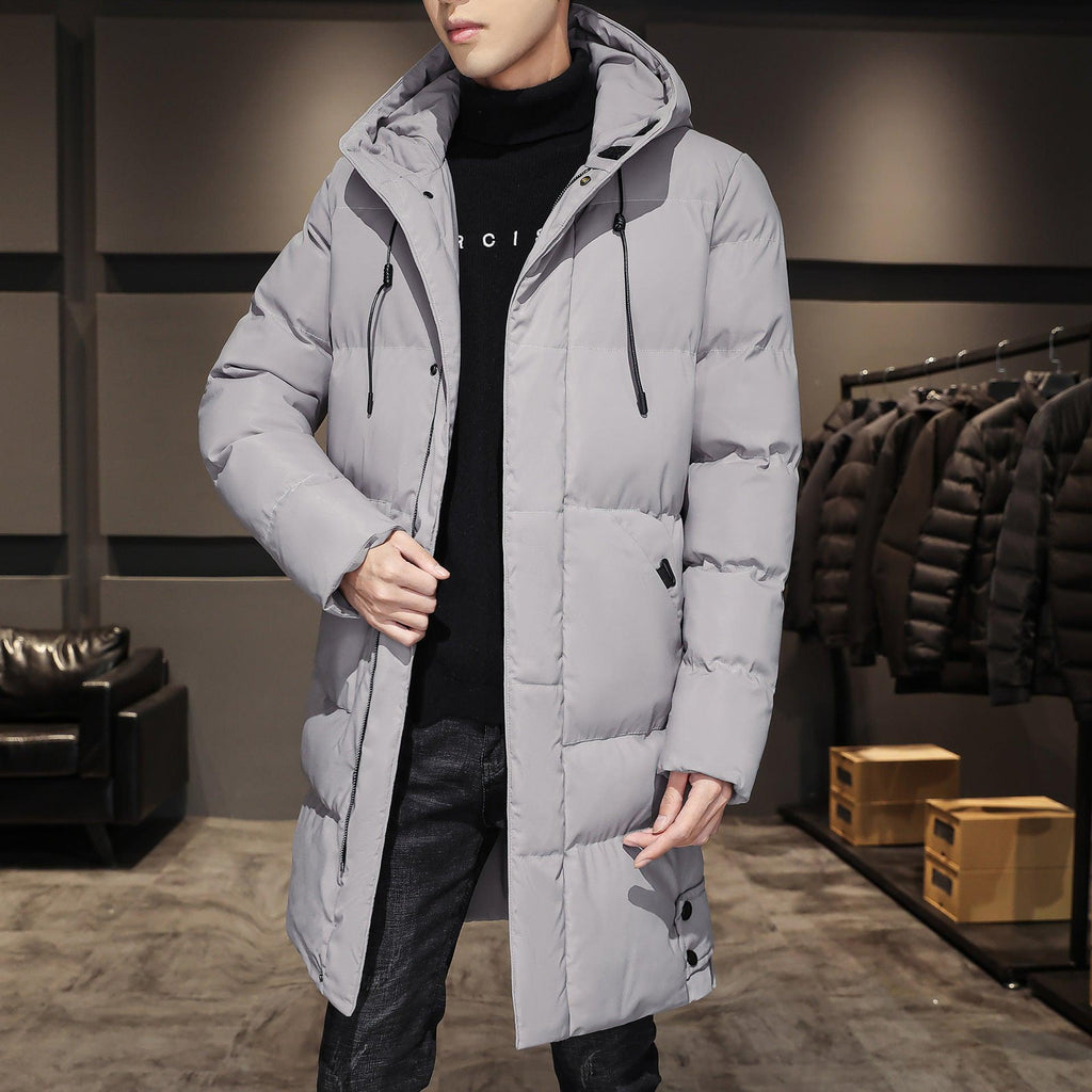 Plus Size Men's Winter Cotton Coats Coat Thick Mid - length - Amazitshop