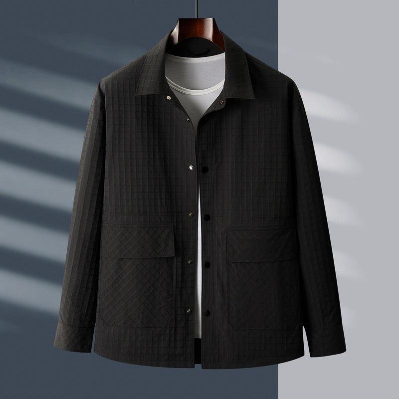 Plus Size Spring And Summer New Loose Casual Plaid Shirt Coat - Amazitshop