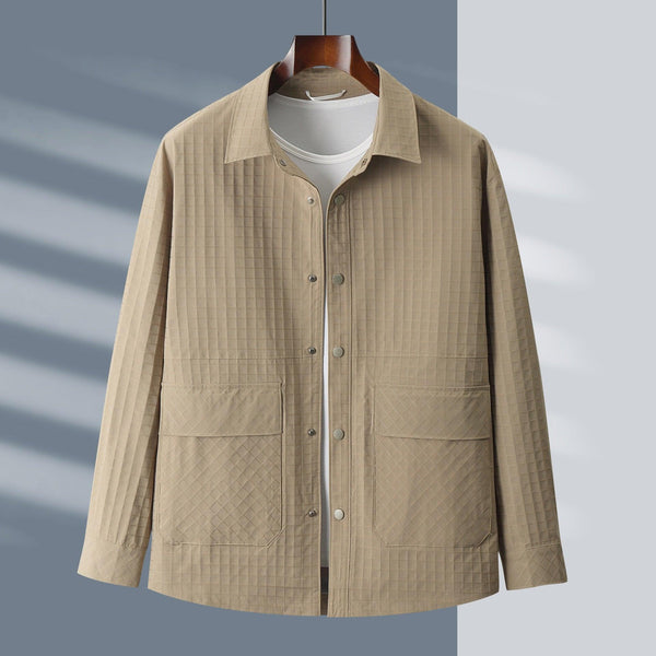 Plus Size Spring And Summer New Loose Casual Plaid Shirt Coat - Amazitshop