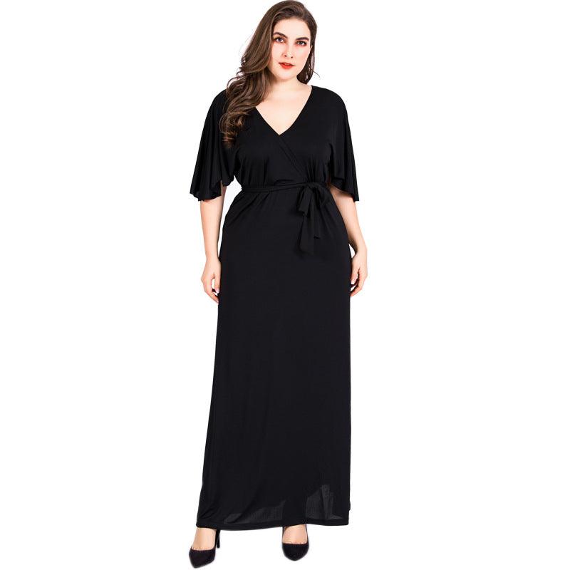 Plus size women's dress - Amazitshop