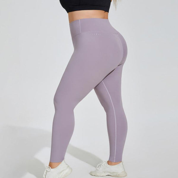Plus Size Yoga Pants High Waist Hip Lift Seamless Cloud Sense Women's Fitness Exercise - Amazitshop