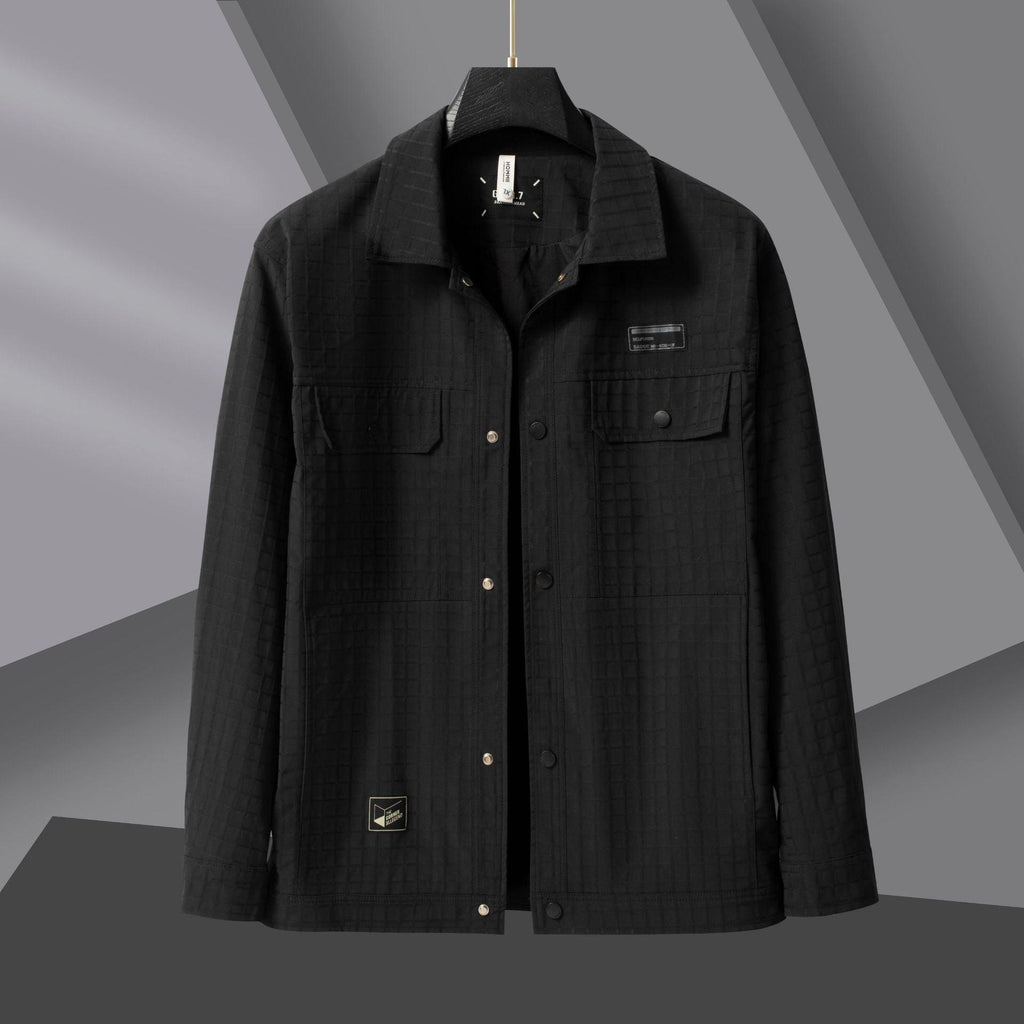 Plus - sized Size Plaid Jacket For Men - Amazitshop