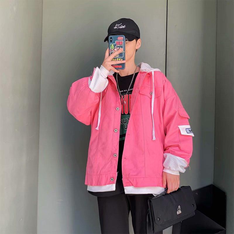 PMen's Jacket Spring And Autumn New Trendy Handsome Tops - Amazitshop