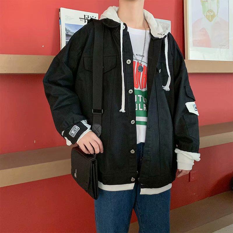 PMen's Jacket Spring And Autumn New Trendy Handsome Tops - Amazitshop