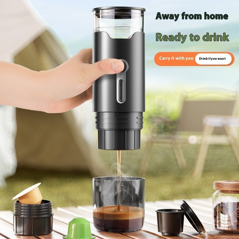 Portable Coffee Machine Pressure Fully Automatic - Amazitshop