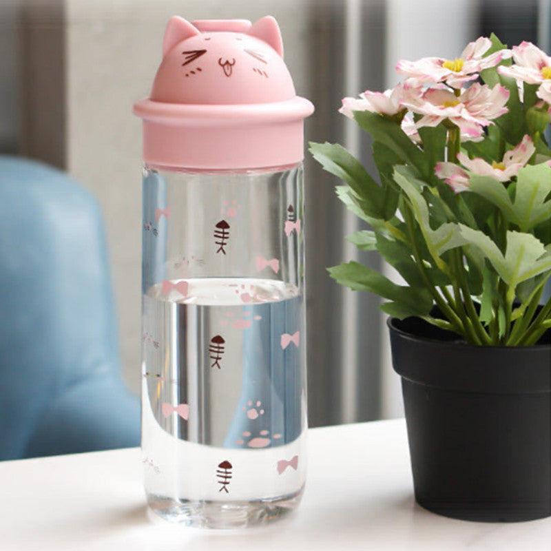 Portable Plastic Cup With Tea Spacer Anti - fall Sports Large - capacity Water Cup - Amazitshop