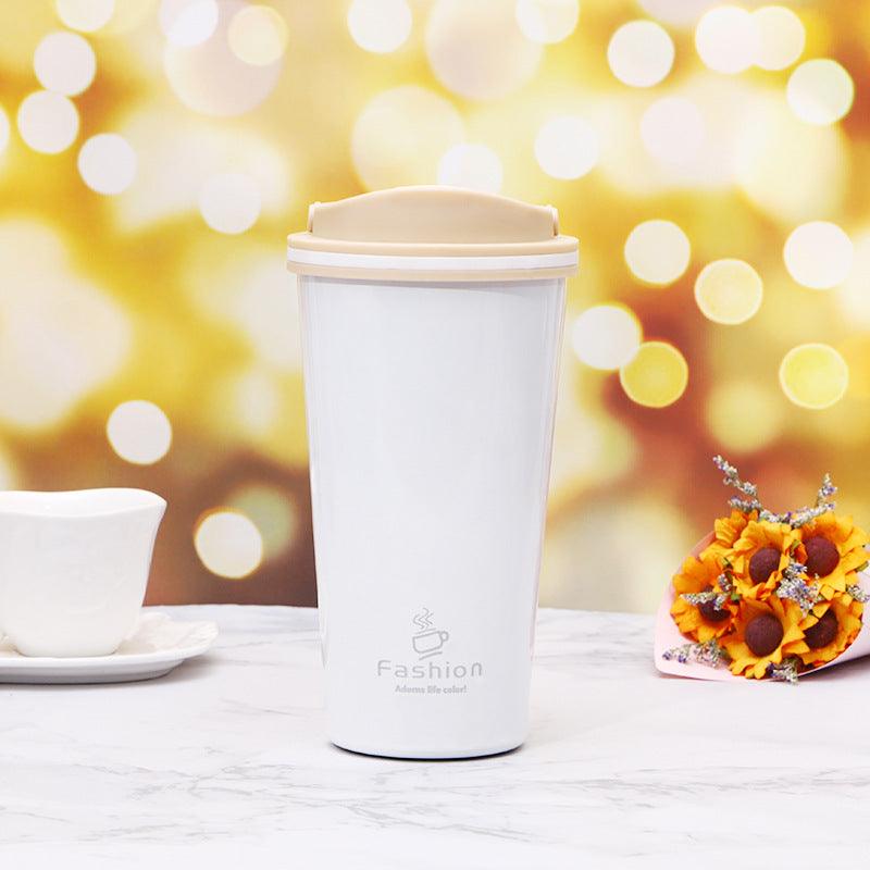 Portable Stainless Steel Thermos Mug For Lovers - Amazitshop