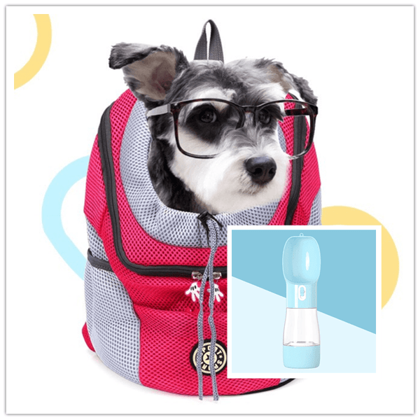 Portable Travel Backpack Outdoor Pet Dog Carrier Bag - Amazitshop