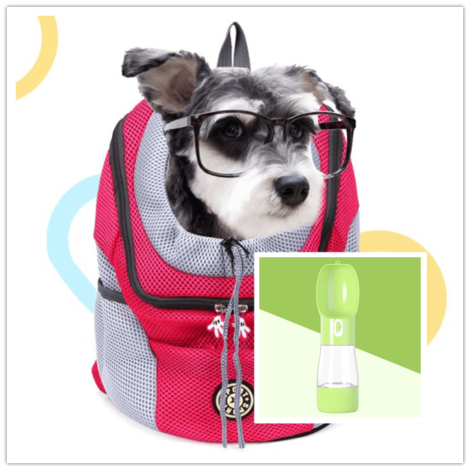 Portable Travel Backpack Outdoor Pet Dog Carrier Bag - Amazitshop