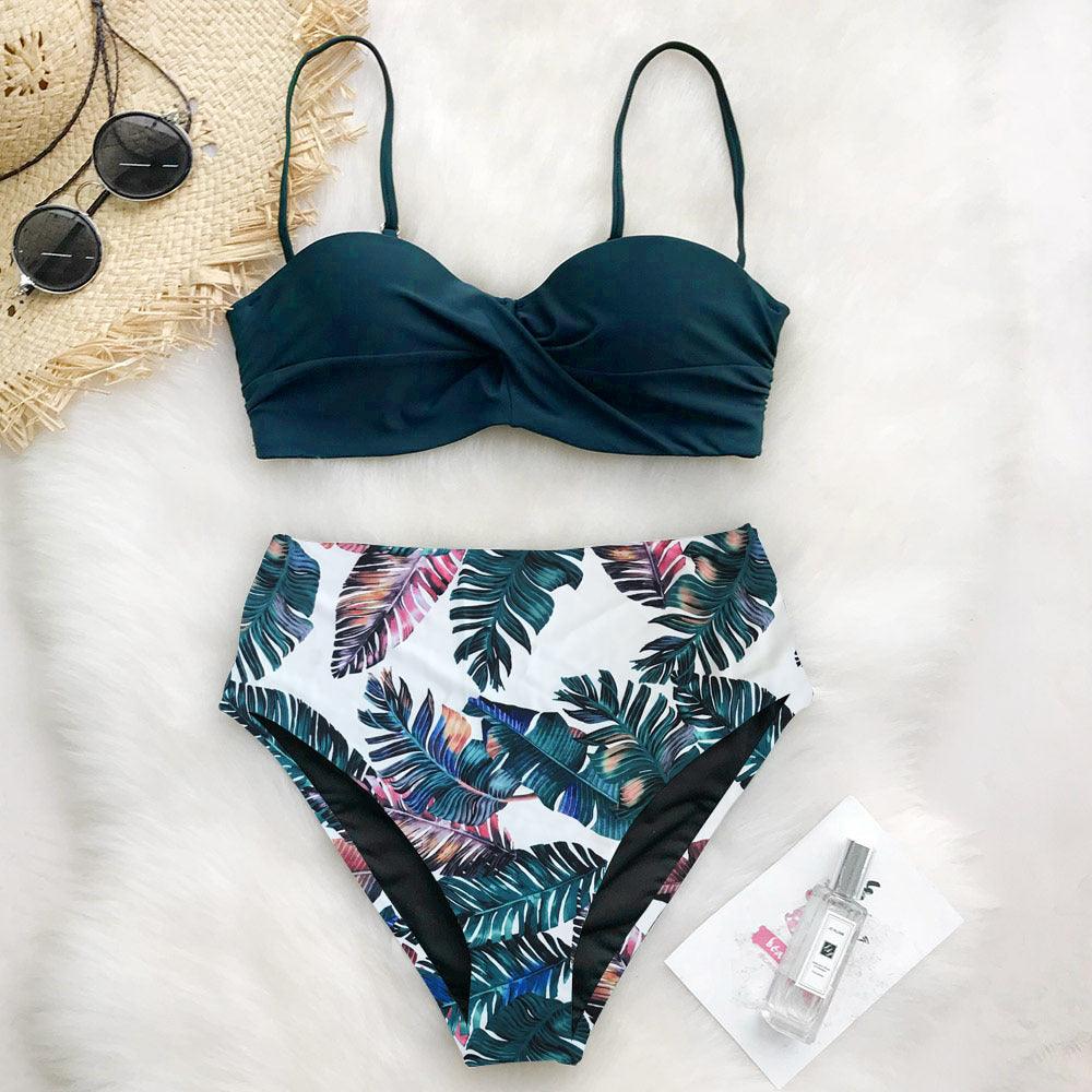 Printed bikini swimsuit - Amazitshop