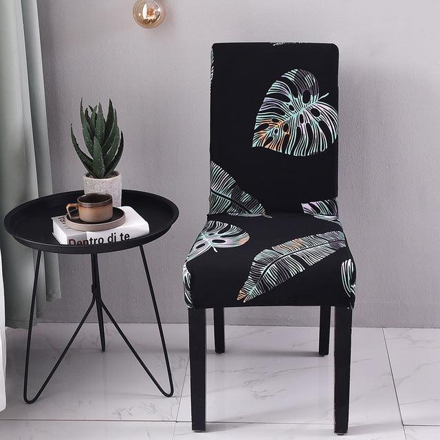 Printed dining chair cover - Amazitshop