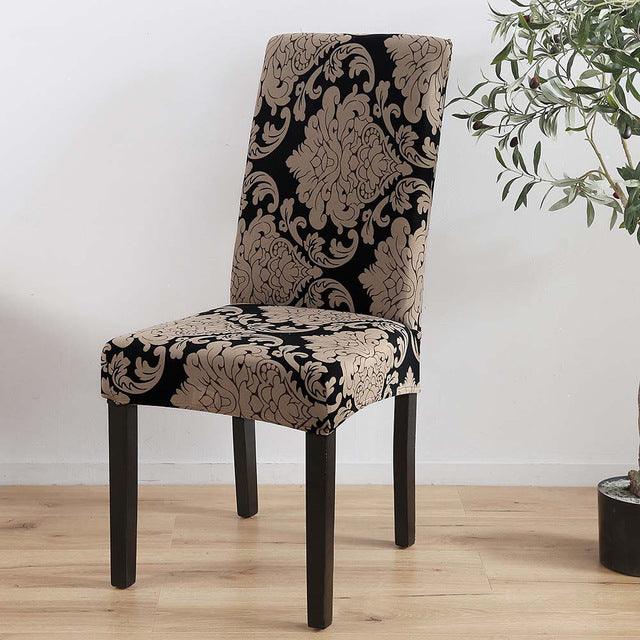 Printed dining chair cover - Amazitshop