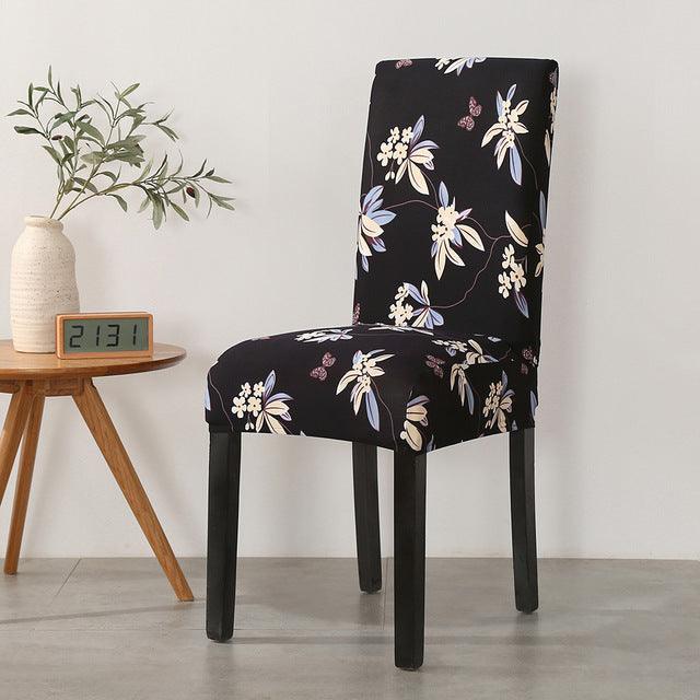 Printed dining chair cover - Amazitshop