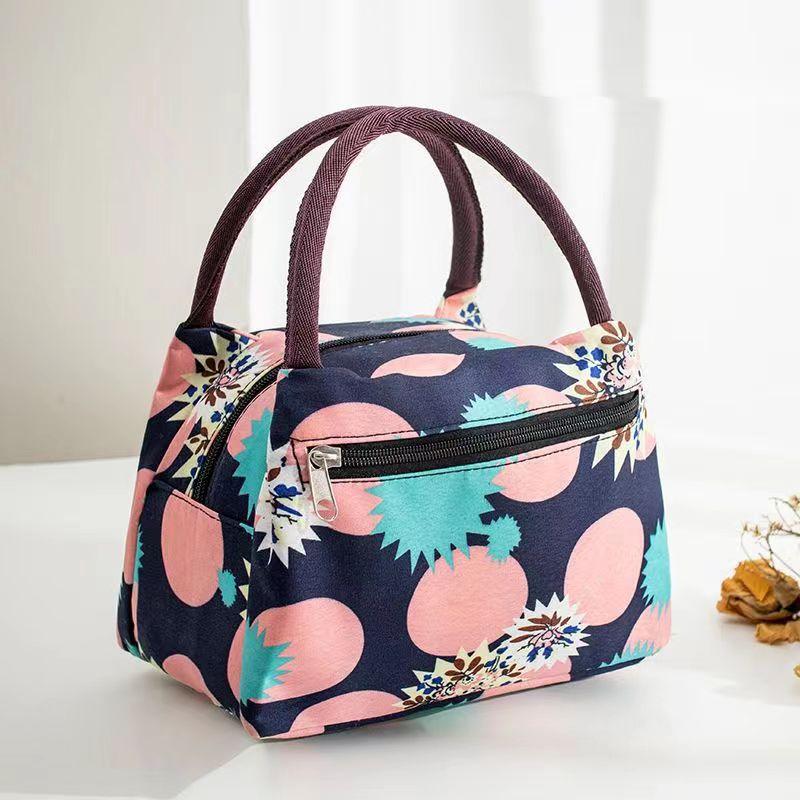 Printed Portable Student Small Cloth Bag Makeup Storage Bag Hand Carrying - Amazitshop